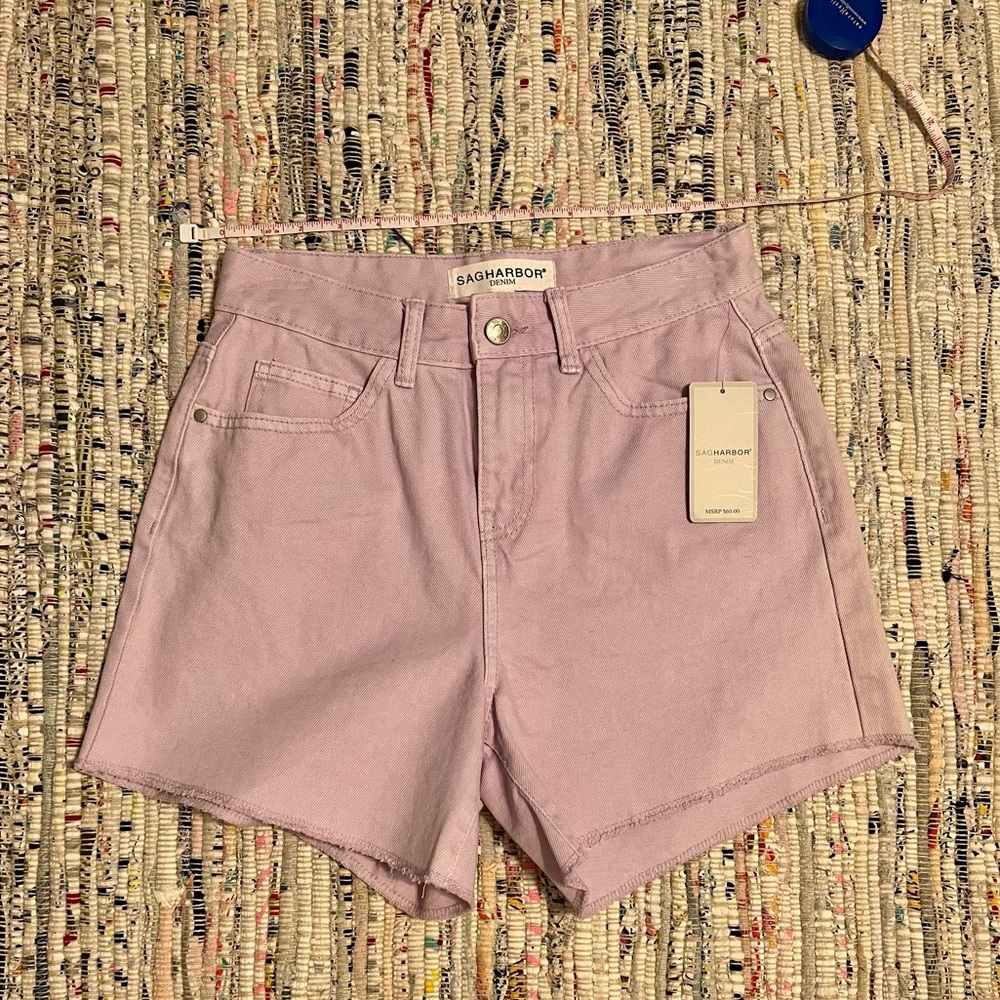 NWT Lilac High Waisted Jean Shorts